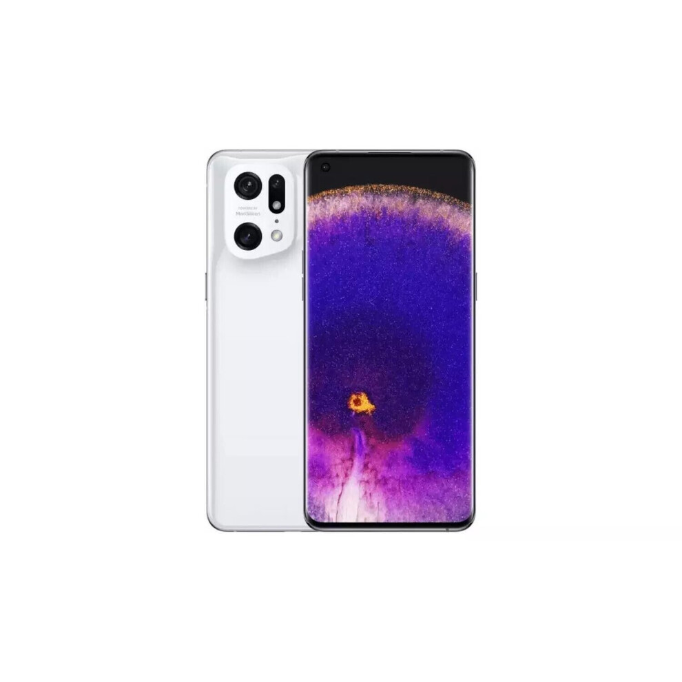 Refurbished Oppo Find X5 Pro 5G 256GB 12GB RAM White Dual SIM Unlocked 